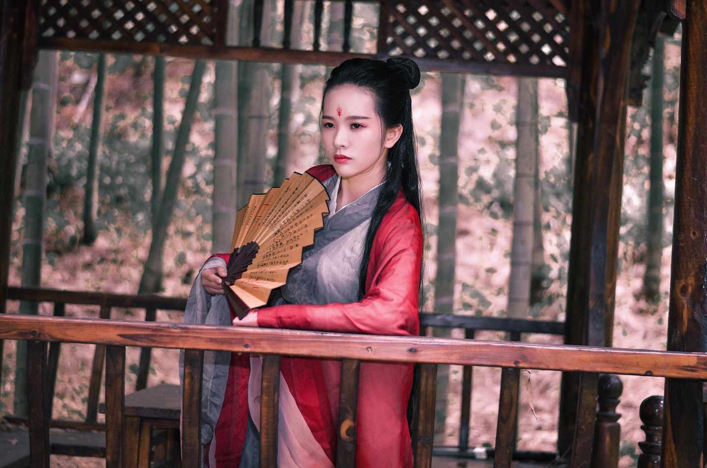 汉服 红颜