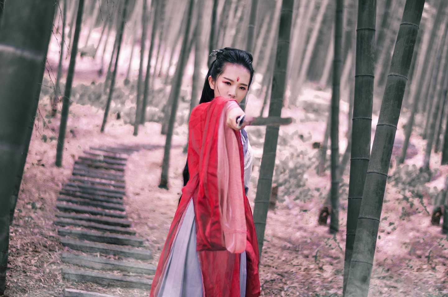 汉服 红颜