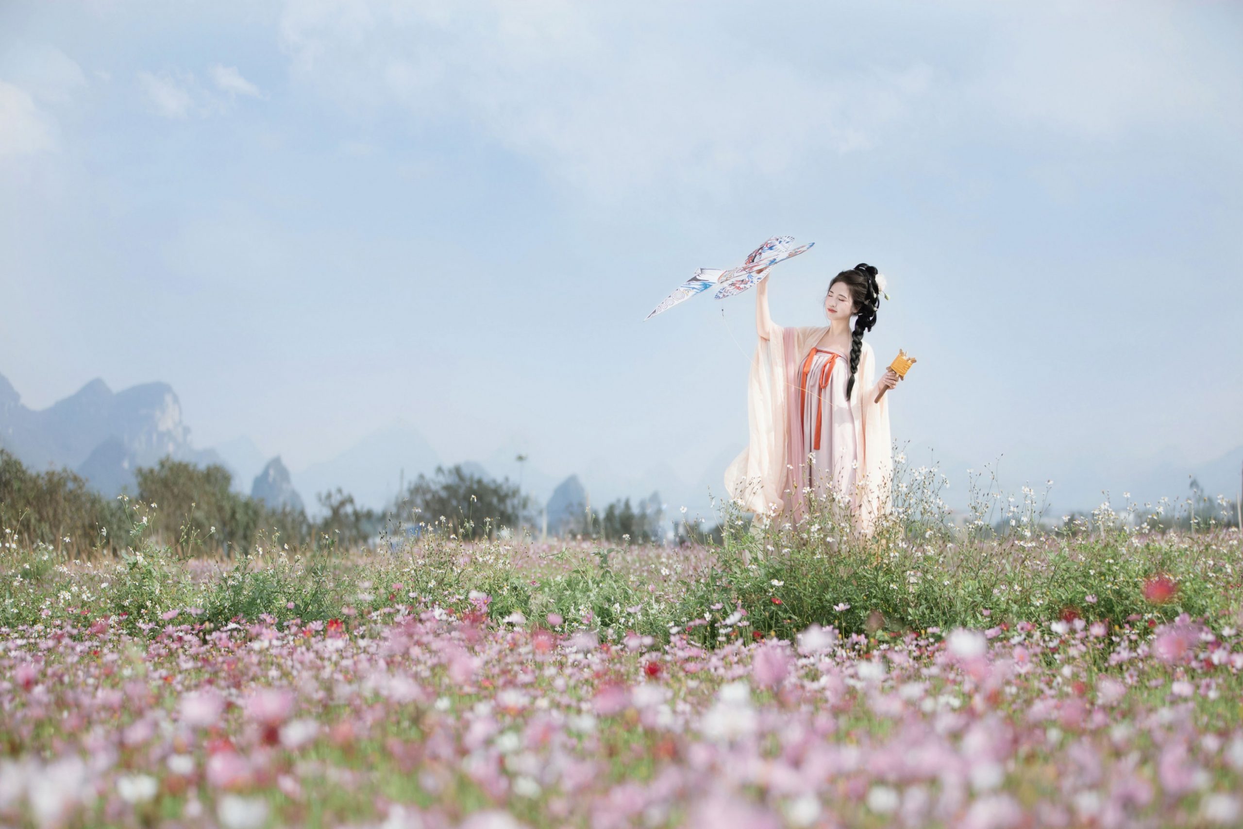 橘皮一号 – 《格桑花海》[18P]-蜜私库