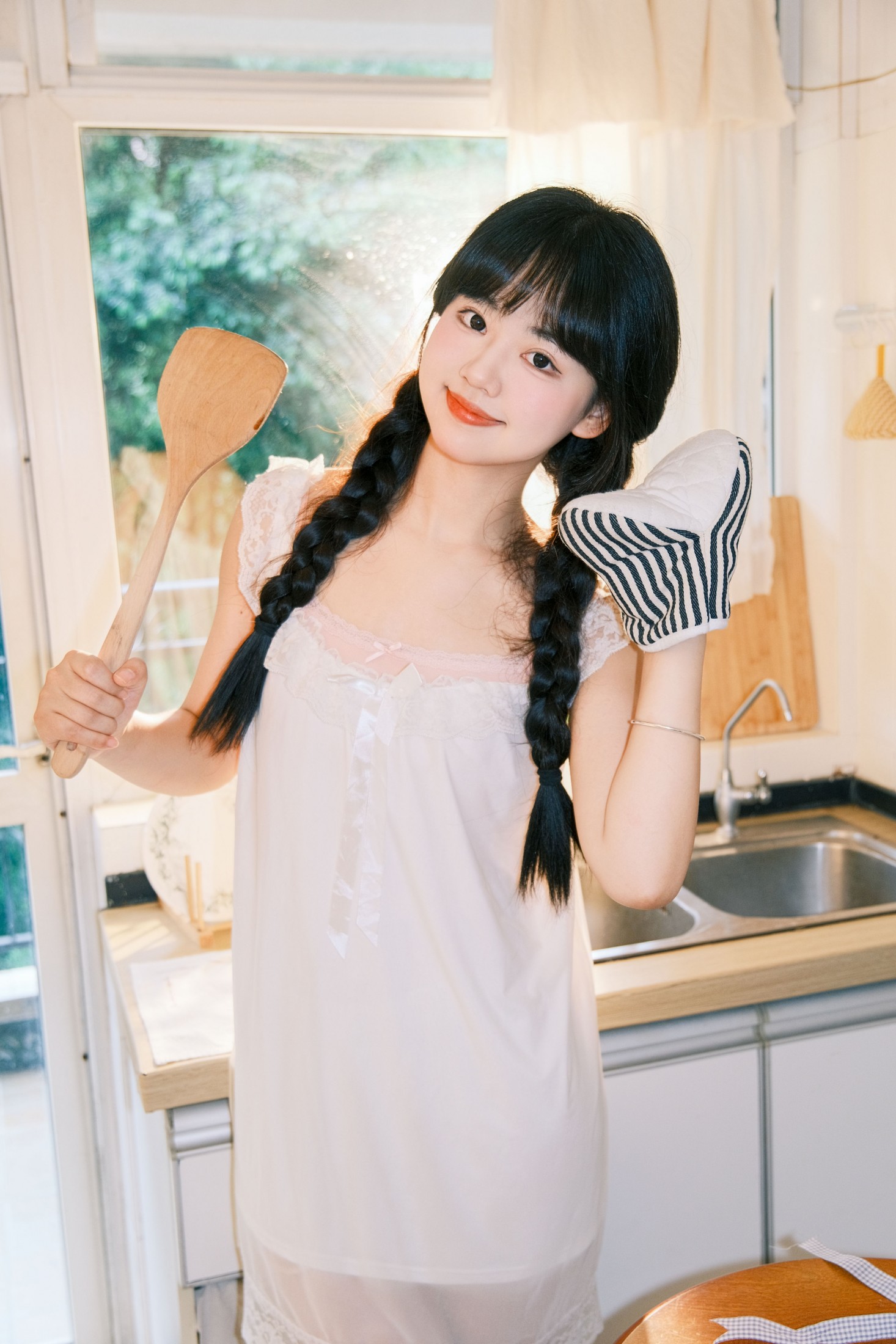 小梨花儿 – 《早饭已经做好啦快起来吃饭啦》[21P]-蜜私库