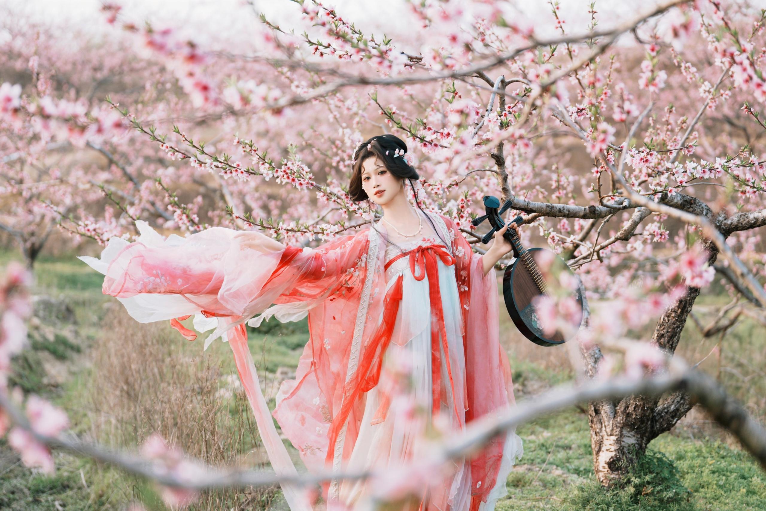 图片[2]-夏煦 – 《古风桃花人像》[19P]-蜜私库