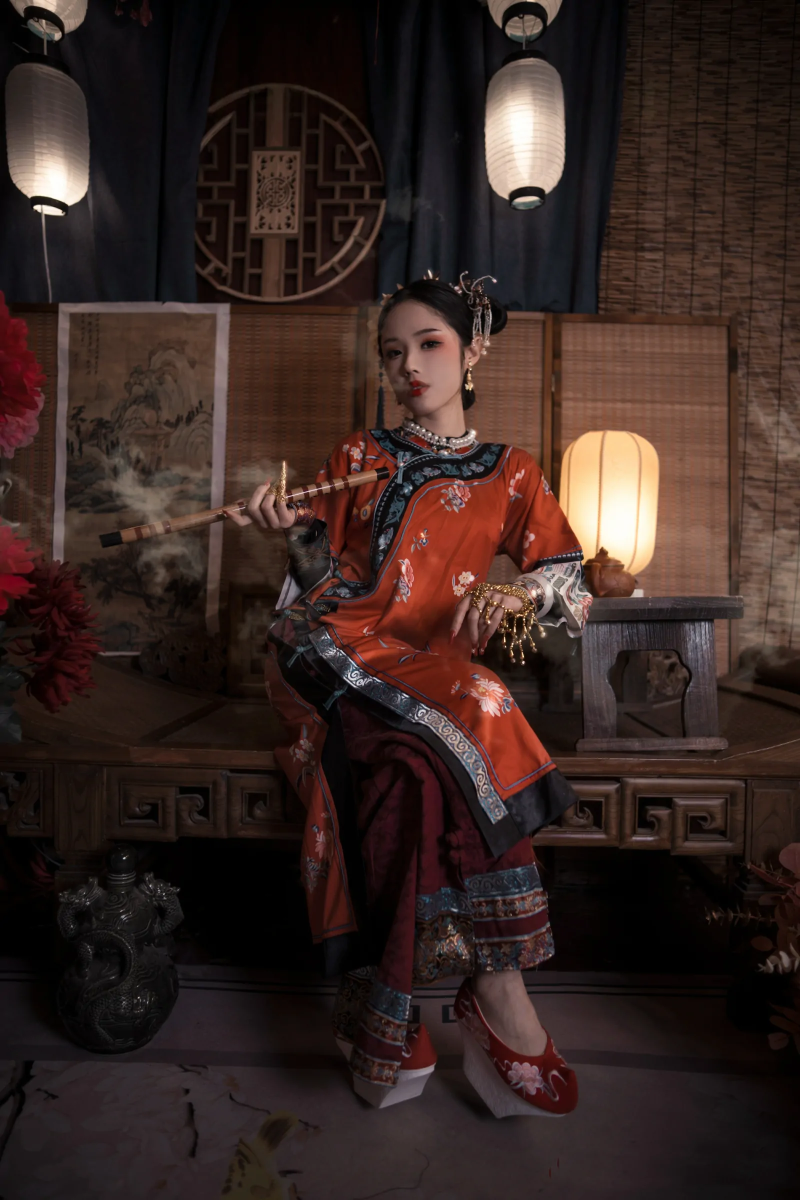 图片[3]-钛合金TiTi – 极品玉妃旗袍 [29P]-蜜私库