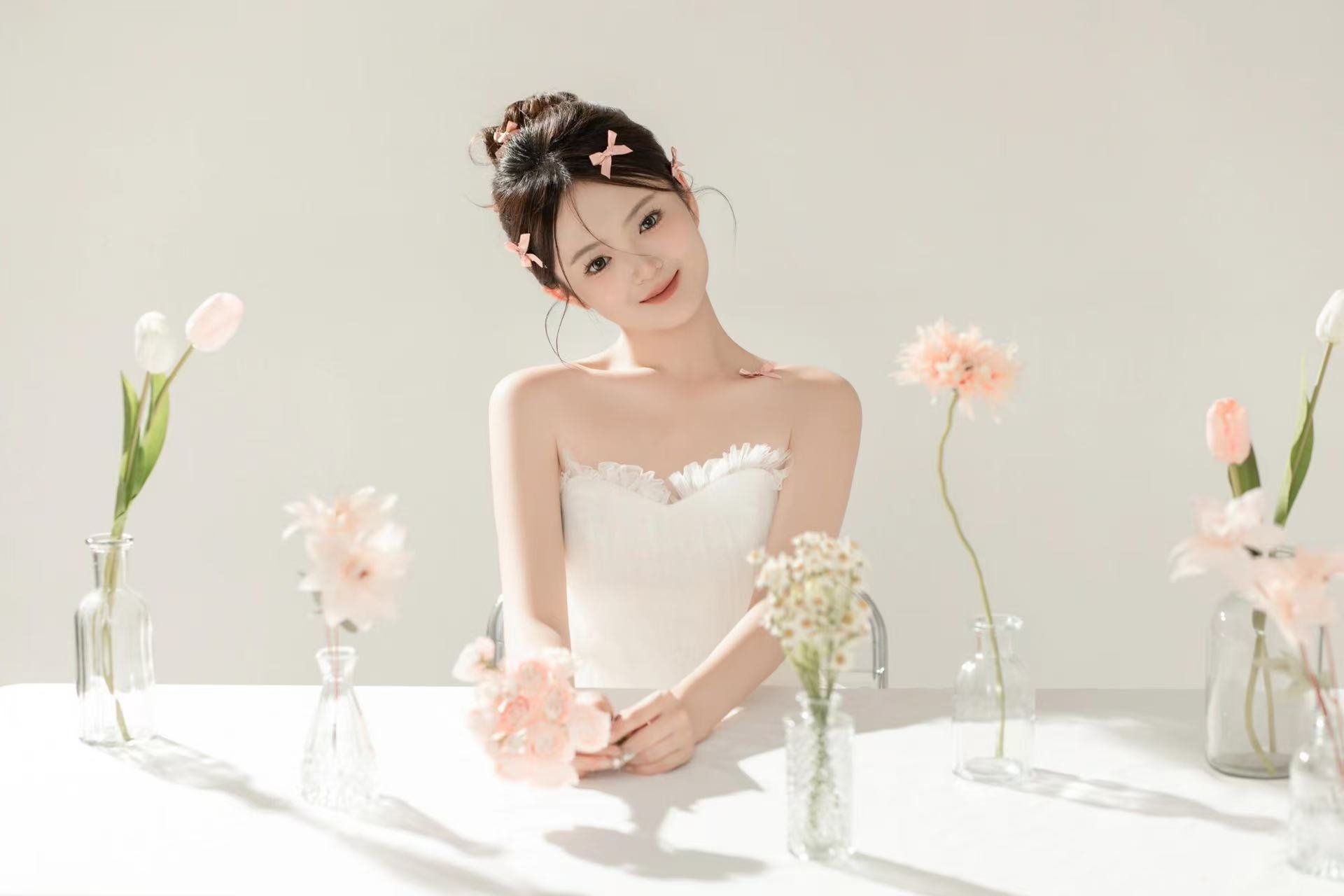 婚纱少女写真