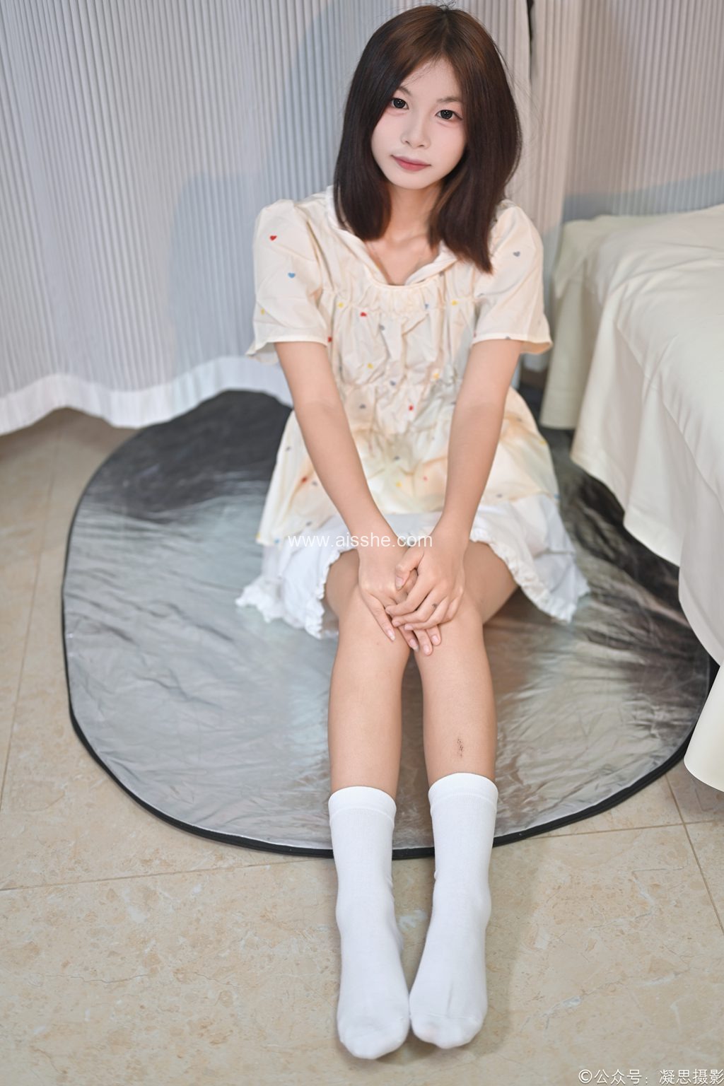 凝思摄影 NO.036期:沅沅(连衣裙、短白袜、平底鞋)